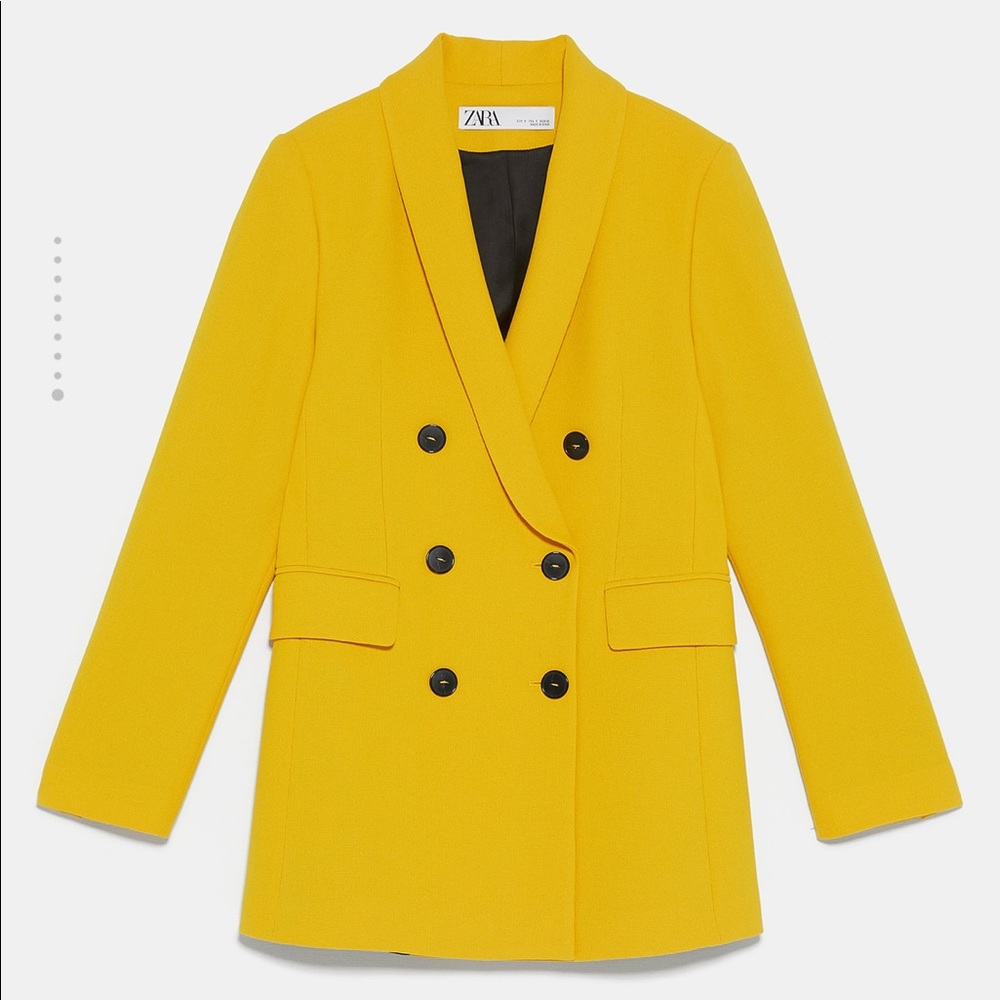 *Brand New* ZARA Double Breasted Buttoned Blazer